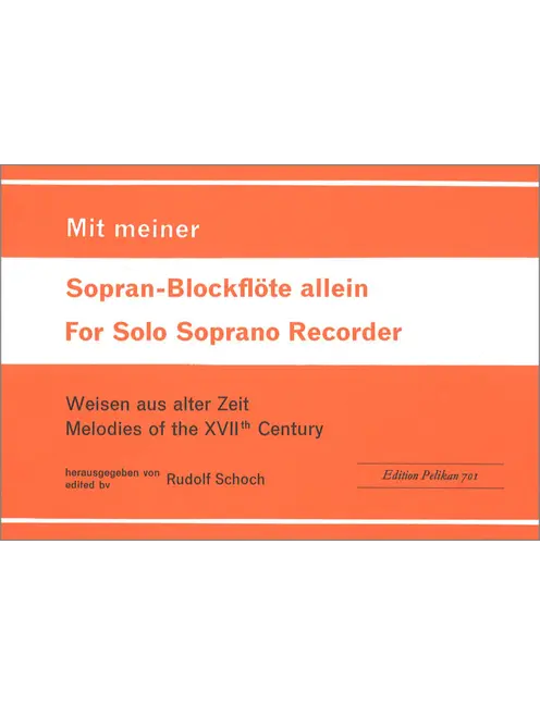 Mit meiner Sopranblockflöte